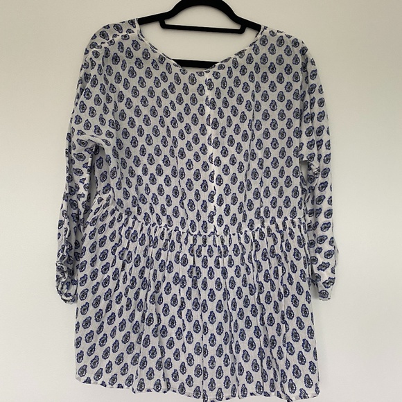 Cute white and blue Joie Shirt (Never Worn) - Picture 4 of 4